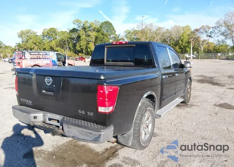2008 Nissan Titan Se from USA, damaged, VIN 1N6BA07D48N358714